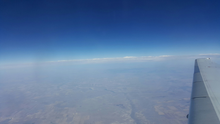 65000 Feet Arial View