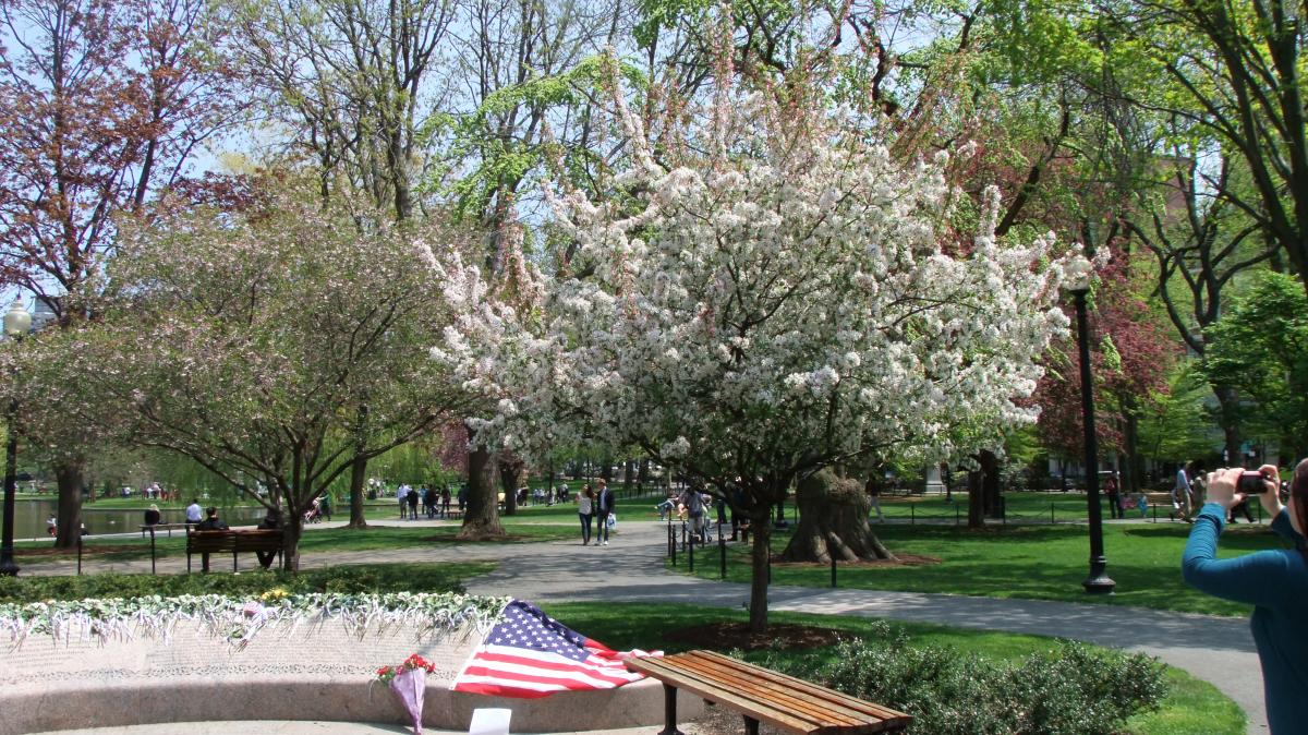 9-11 memorial Boston Garden