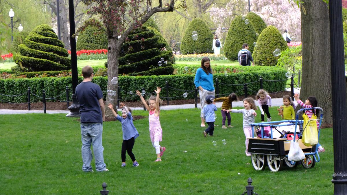 Children playing